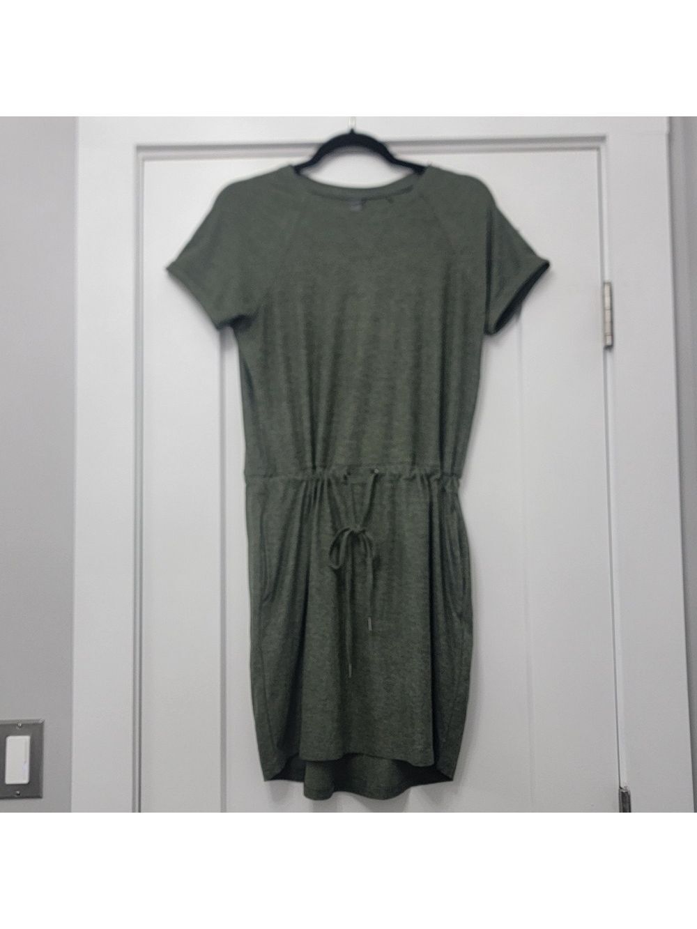 Kyodan Casual Athletic Traveler Ultra Soft Outdoor Eden Drawstring Dress Green - Picture 5 of 13